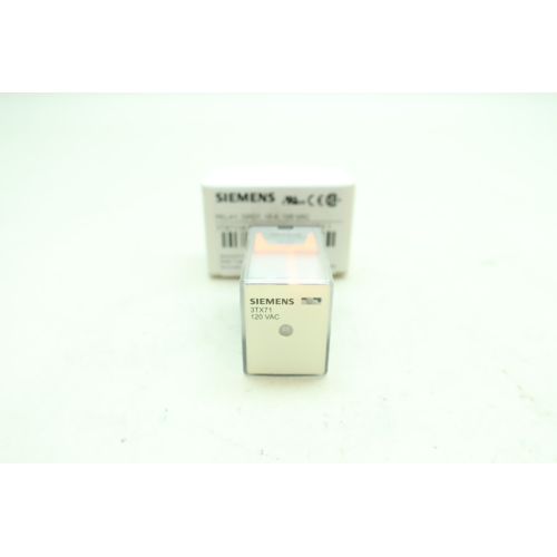 Siemens 3TX7114-5DF13C Plug-in Relay 120v-ac