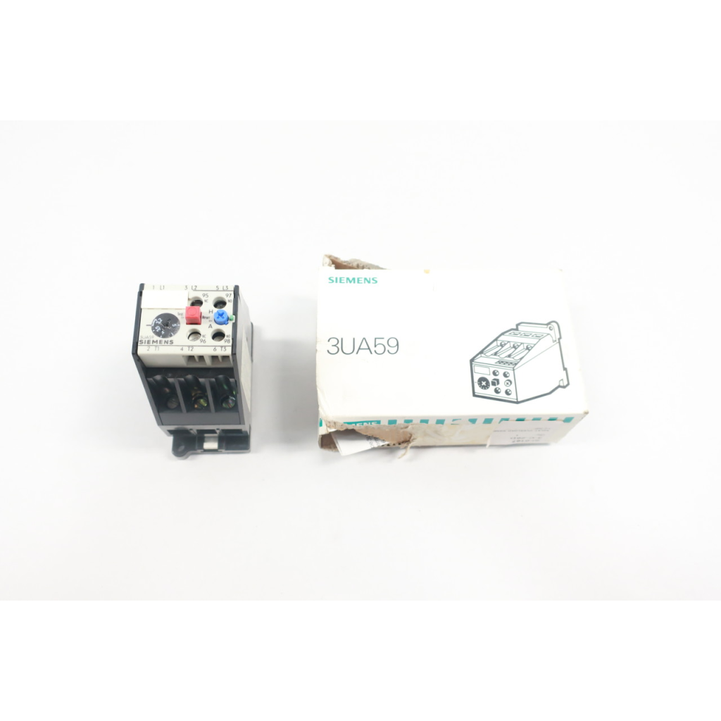 Siemens 3UA59 00-1F Overload Relay 3.2-5a Amp