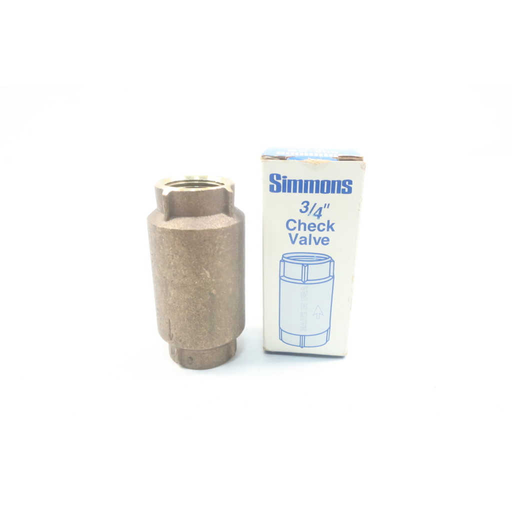 Simmons 502-SB Check Valve 3/4in Npt