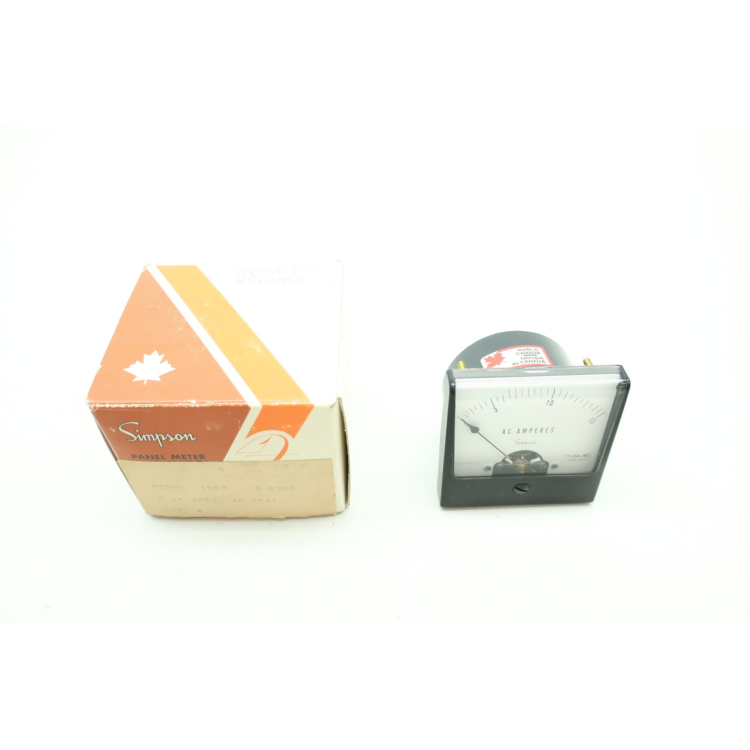 Simpson 1257 Ammeter 0-15a Amp