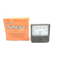 Simpson 2153MD Ammeter 0-50a