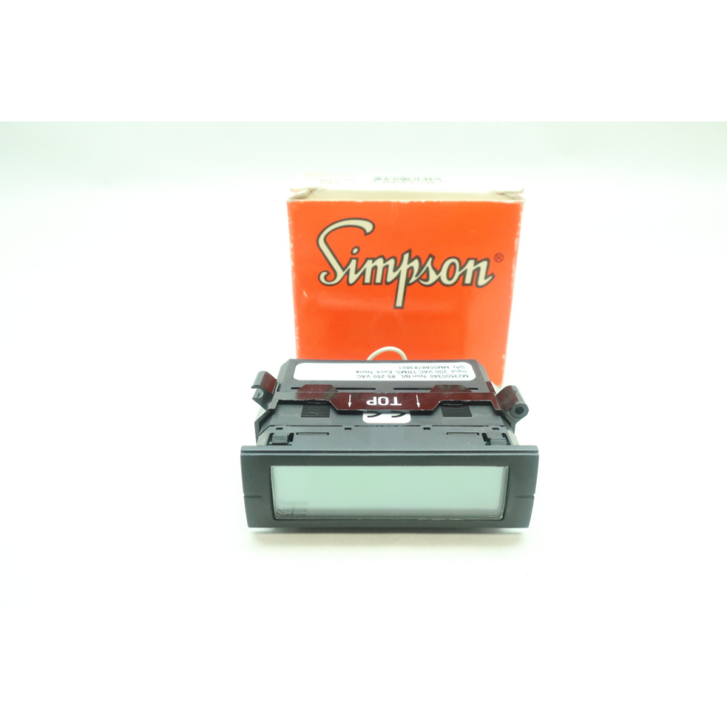 Simpson M23500340 Digital Panel Meter