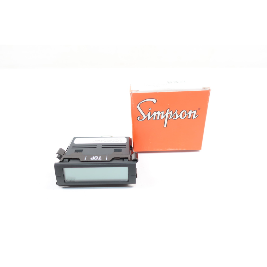 Simpson M23500710 Panel Meter 85-250v-ac
