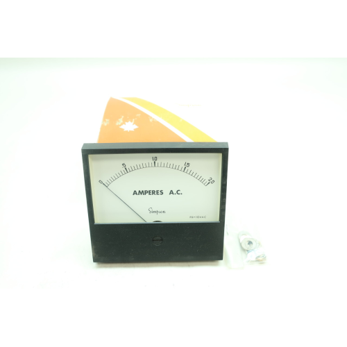 Simpson 3324W Ammeter 0-2.0a Amp