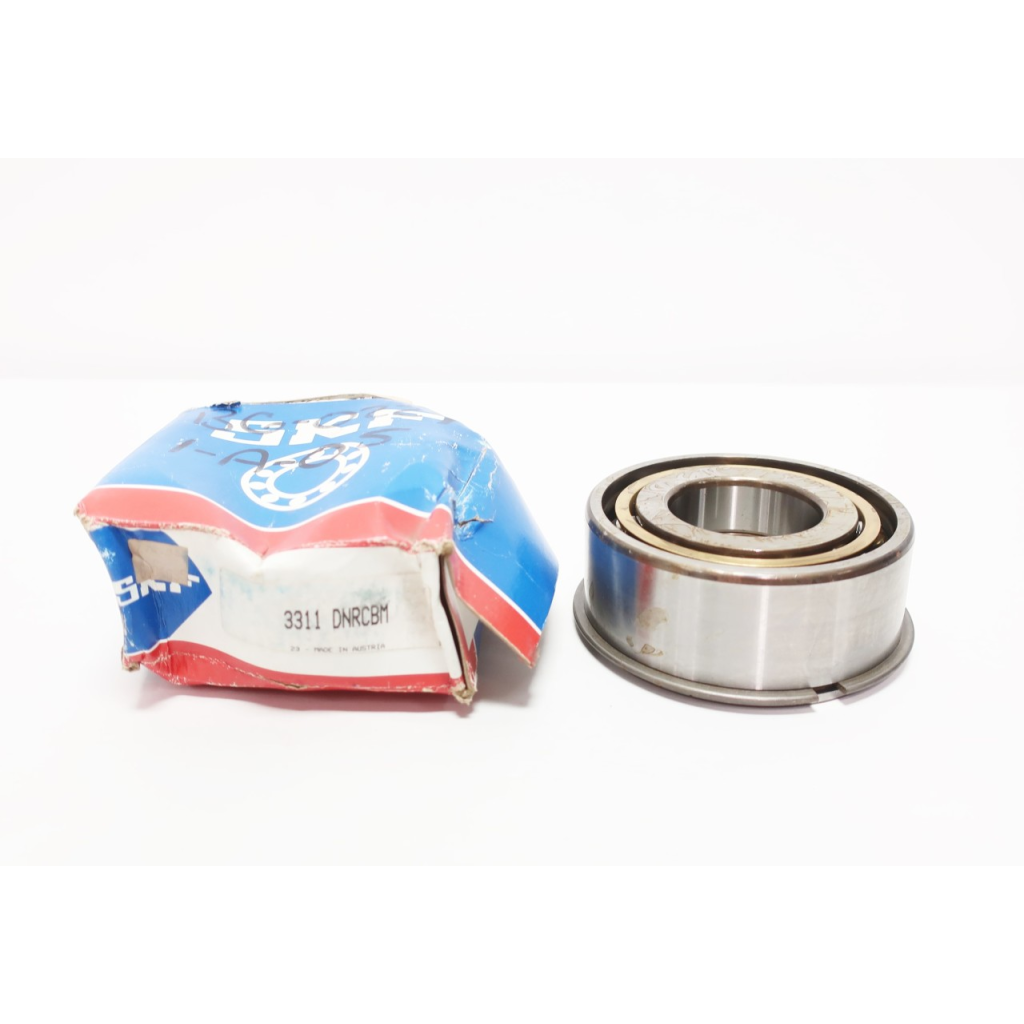 Skf 3311 DNRCBM Double Row Angular Contact Ball Bearing 55mm X 120mm X 1.9375in