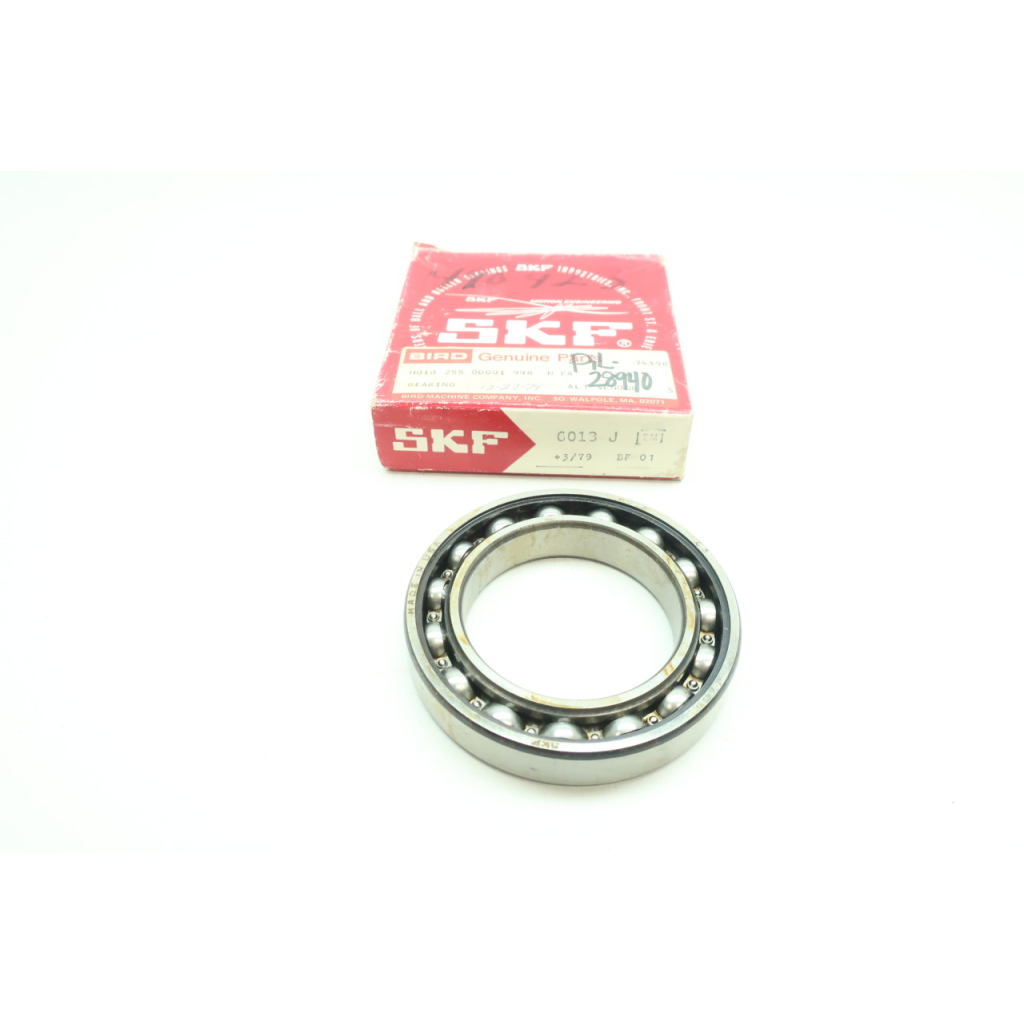 Skf 6013J Radial/deep Groove Ball Bearing 65mm 100mm 18mm