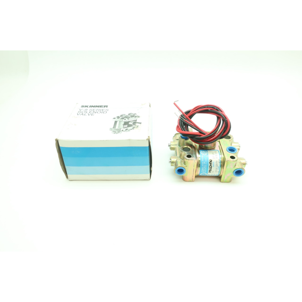 Skinner V9LCUFX1 Solenoid Valve 120v-ac 1/4in Npt