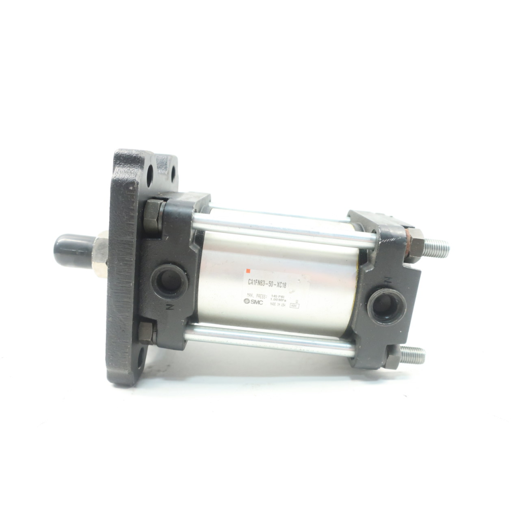 Smc CA1FN63-50-XC18 Double Acting Pneumatic Cylinder 63mm 3/8in 145psi 50mm