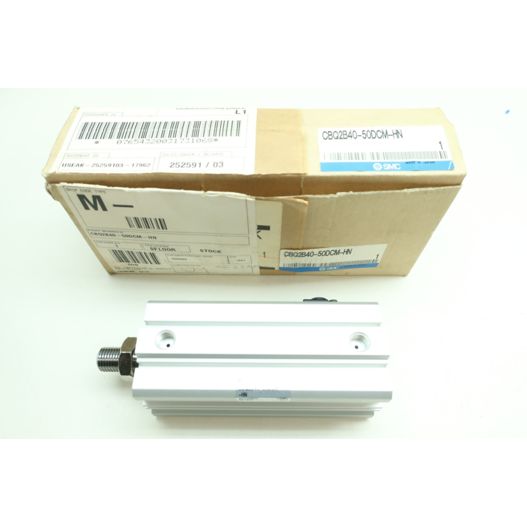 Smc CBQ2B40-50DCM-HN Double Acting Pneumatic Cylinder 40mm 50mm 1mpa