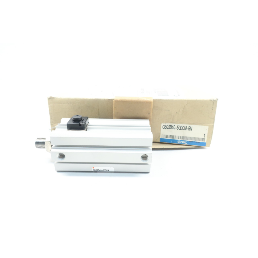 Smc CBQ2B40-50DCM-RN Double Acting Pneumatic Cylinder 40mm 1/8in 145psi 50mm