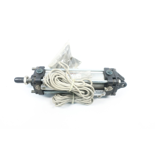 Smc CDA1DN40-125-A54L Double Acting Pneumatic Cylinder 40mm 1/4in 145psi 125mm Smc CDA1DN40-125-A54L Double Acting Pneumatic Cylinder 40mm 1/4in 145psi 125mm