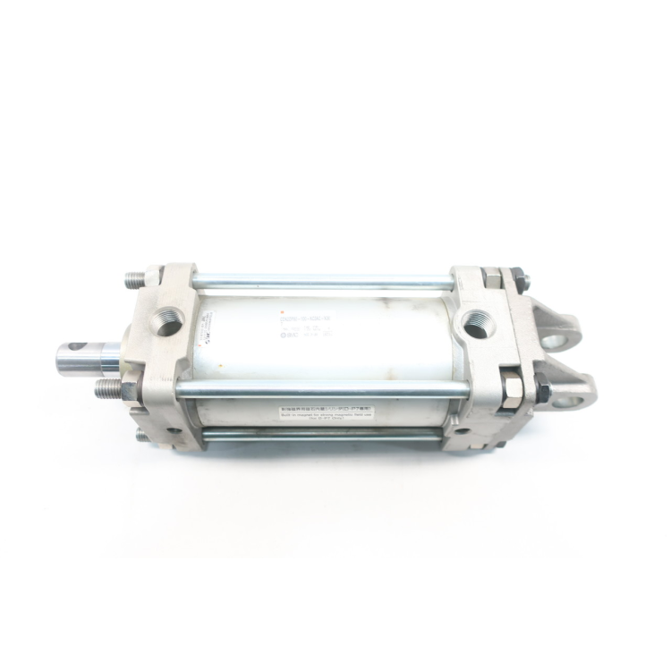 Smc CDA2DP80-100-XC3AC-X387 Pneumatic Cylinder 80mm 1/2in 145psi 100mm
