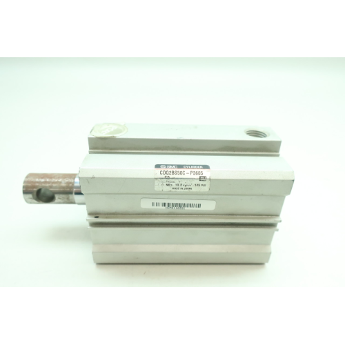 Smc CDQ2BS50C-P3605-50 Double Acting Pneumatic Cylinder 50mm X 50mm 145psi