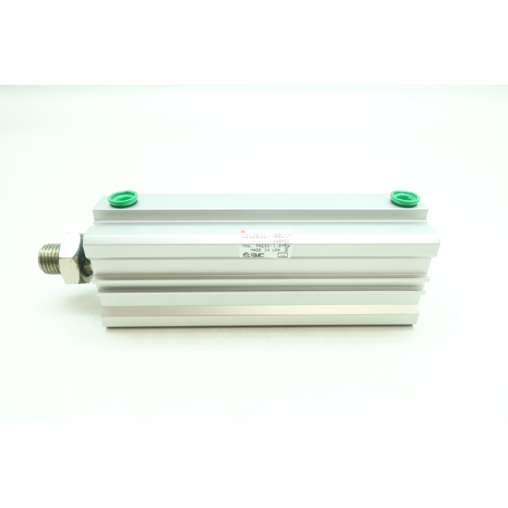 Smc CDQ2B32-100DCM Double Acting Pneumatic Cylinder 32mm 100mm 145psi