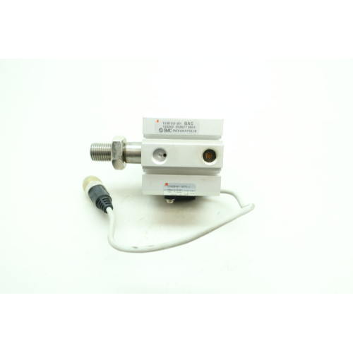 Smc CDQ2B40-10TM-J79W-111GS Double Acting Pneumatic Cylinder 40mm 10mm 145psi