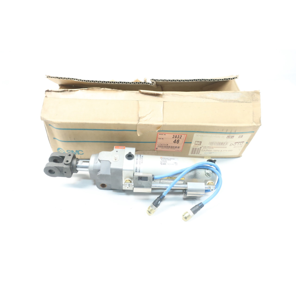 Smc CLK2PA50-100YA-B-P74-85G-X404A Clamp Cylinder 50mm 1/4in 1mpa 100mm