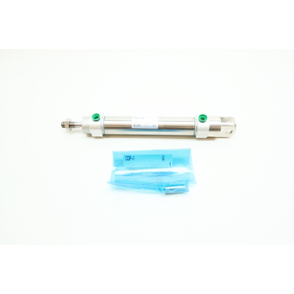 Smc CM2D25-100 Double Acting Pneumatic Cylinder 1/8in Npt 25mm 100mm 145psi