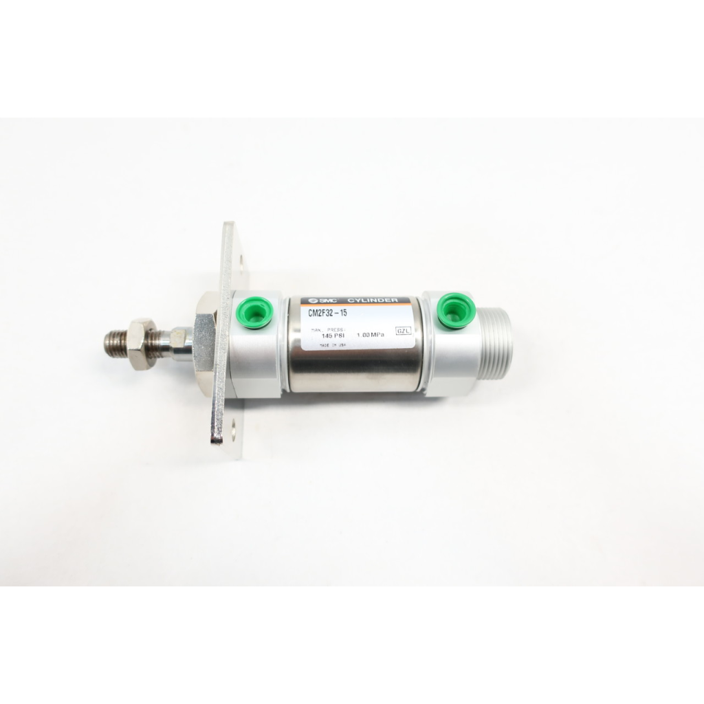 Smc CM2F32-15 Double Acting Pneumatic Cylinder 32mm 15mm 145psi