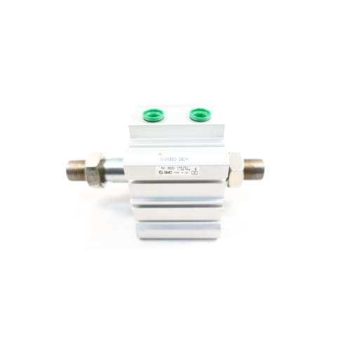 Smc CQ2WB63-20DM Double Acting Pneumatic Cylinder 63mm 20mm 145psi