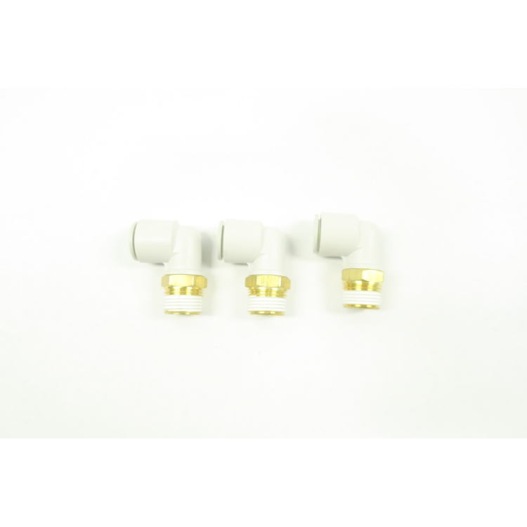 Smc KQ2L12-03AS Bag Of 3 90deg Elbow 12mm Tube R3/8in Pneumatic Fitting