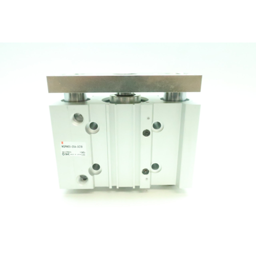 Smc MGPM50-20A-XC19 Guided Slide Cylinder 50mm X 20mm 1mpa Smc MGPM50-20A-XC19 Guided Slide Cylinder 50mm X 20mm 1mpa