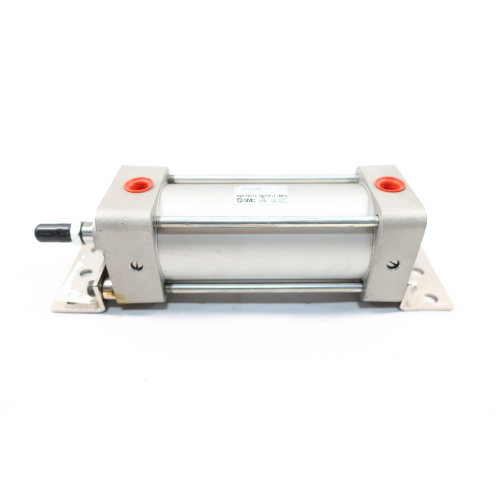 Smc NCA1L250-0400 Double Acting Pneumatic Cylinder 2-1/2in 3/8in 250psi 4in