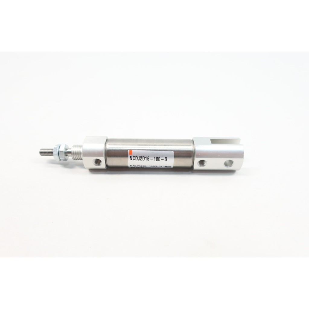 Smc NCDJ2D16-100-B Double Acting Pneumatic Cylinder 5/8in 1in 100psi