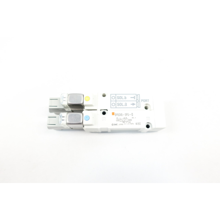 Smc SY5245-5FU-Q Dual Solenoid Valve 24v-dc