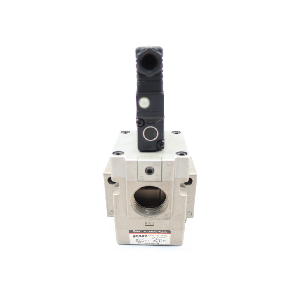 Smc VG342 Solenoid Valve 100v-ac 1in Npt
