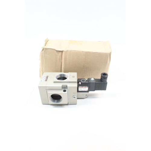 Smc VG342-1TZ-10A Solenoid Valve 100v-ac 1in Npt