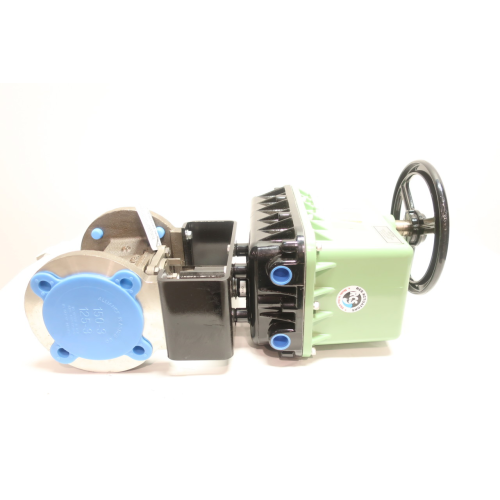 Smg 022LLF3 Chem-plug Electric Stainless Flanged Plug Valve 3in 150