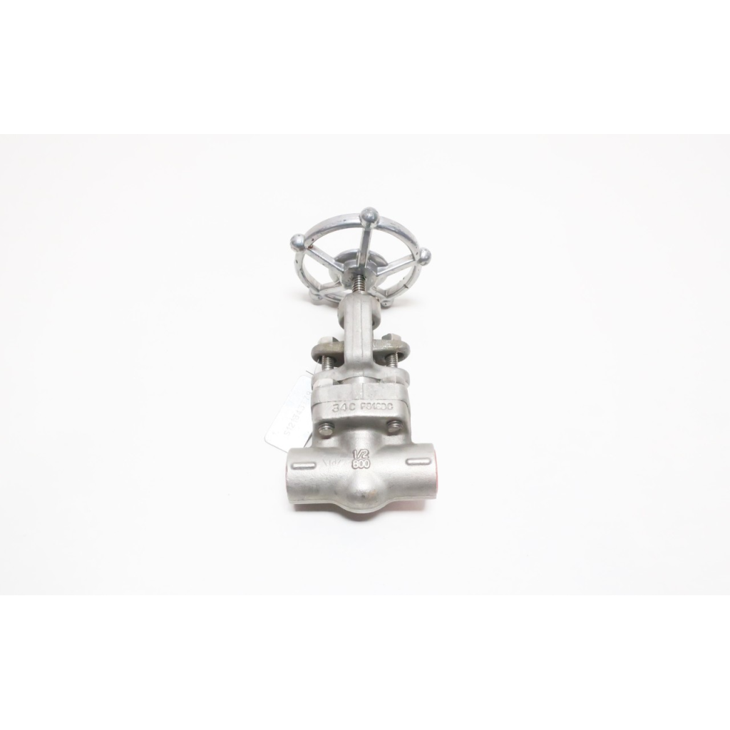 Smith OG80 Globe Valve Manual 800 Stainless Socket Weld 1/2in