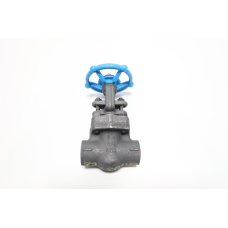 Smith 0800 YTOOU 075 Wedge Gate Valve Manual 800 Steel Socket Weld 3/4in