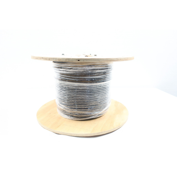 Southwire 54424428 3BALU-0801-02 Rhh/ls Ft4 Telcoflex Black Wire 8-1c 400ft 600v