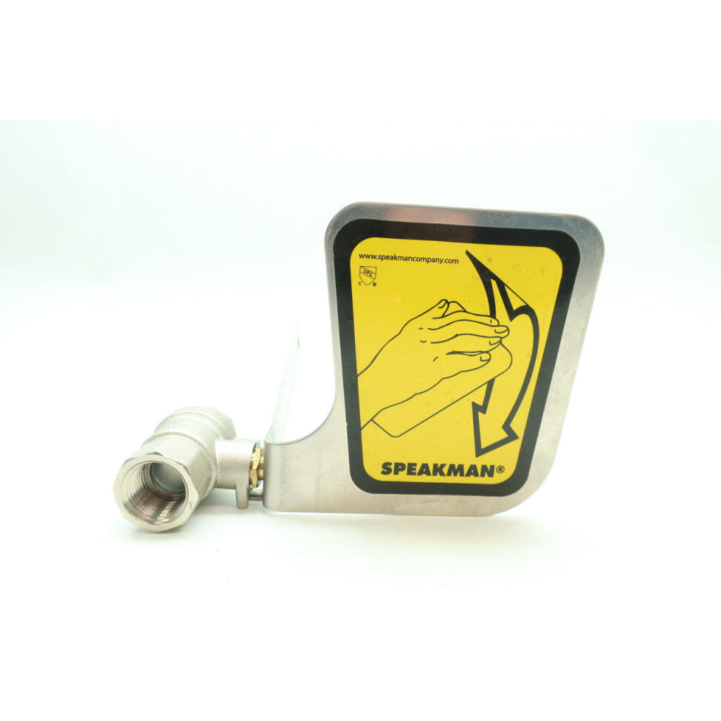 Speakman Manual Stainless Ball Valve 1/2in Npt