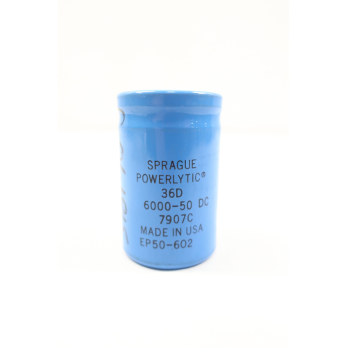Sprague 36D 6000-50 Powerlytic Capacitor