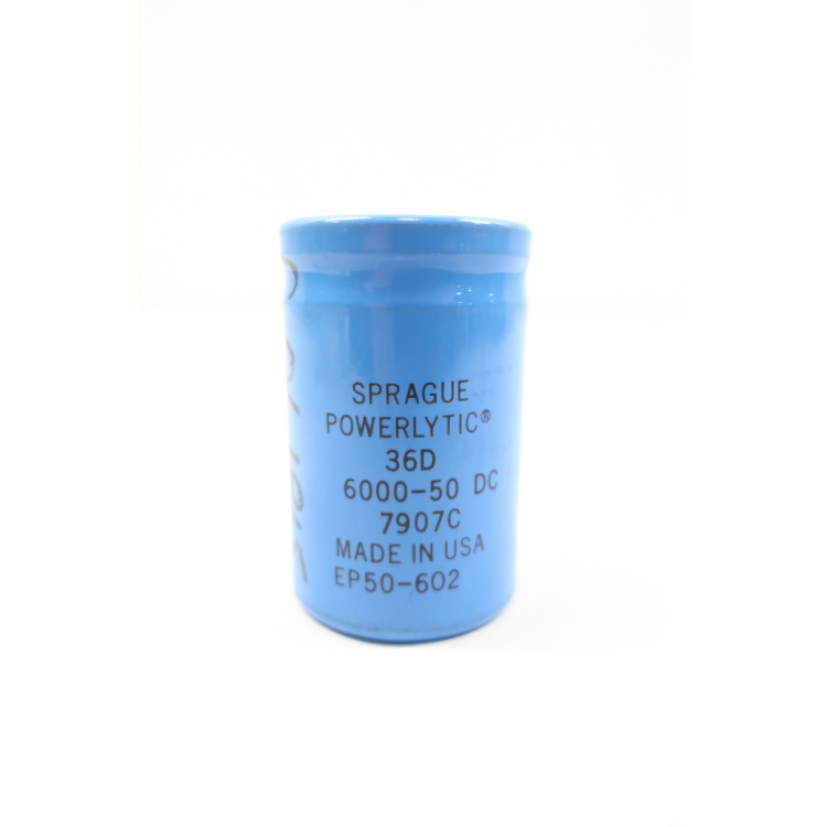 Sprague 36D 6000-50 Powerlytic Capacitor