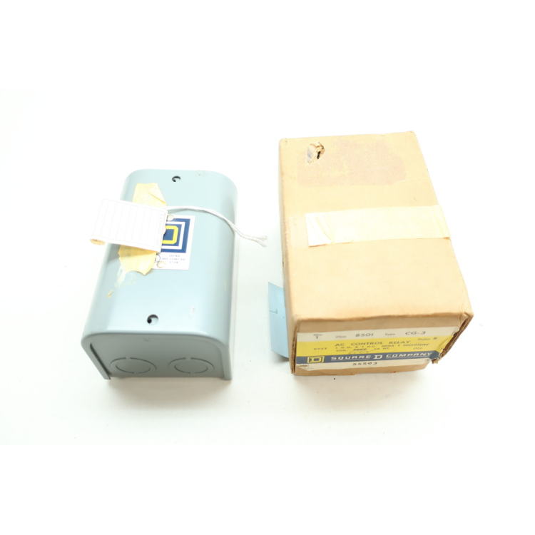 Square D 8501 CG-3 Ac Control Relay 600v-ac Ser B