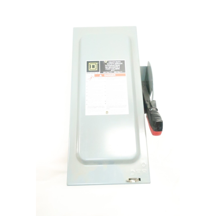 Square D CHU361 Non-fusible Disconnect Switch 3p 30a Amp 600v-ac