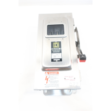 Square D CH362DS Stainless Fusible Disconnect Switch 3p 60a Amp 600v-ac