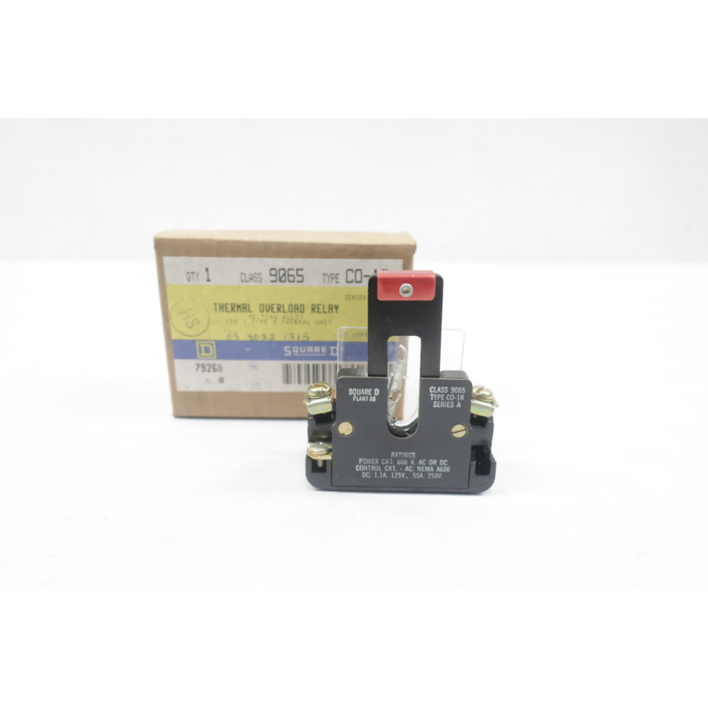 Square D 9065 C0-1R Thermal Overload Relay Ser A 25a Amp