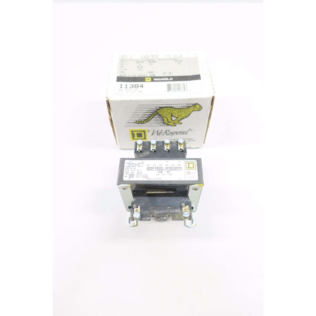 Square D 9070 EO-18 Transformer Ser B 75va 1ph 230/460v-ac 120v-ac