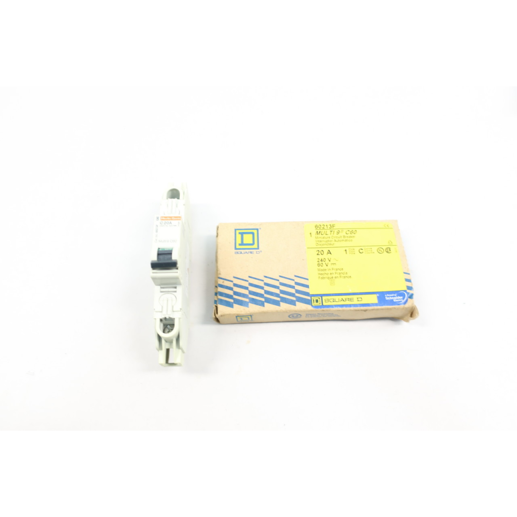 Square D 60201F Multi 9 C60 Molded Case Circuit Breaker 1p 1a 240v-ac
