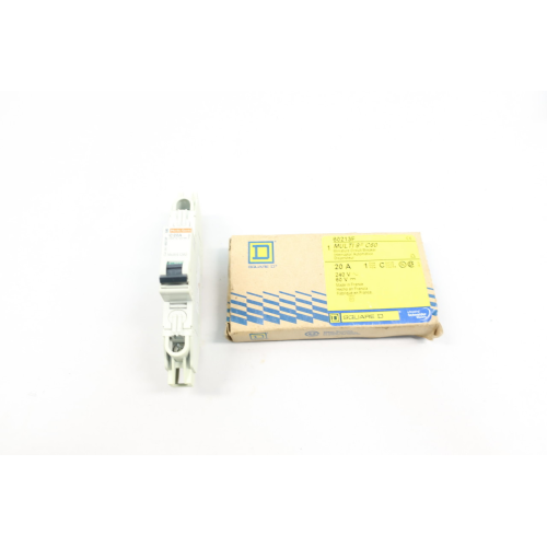 Square D 60213F Multi 9 C60 Molded Case Circuit Breaker 1p 20a 240v-ac