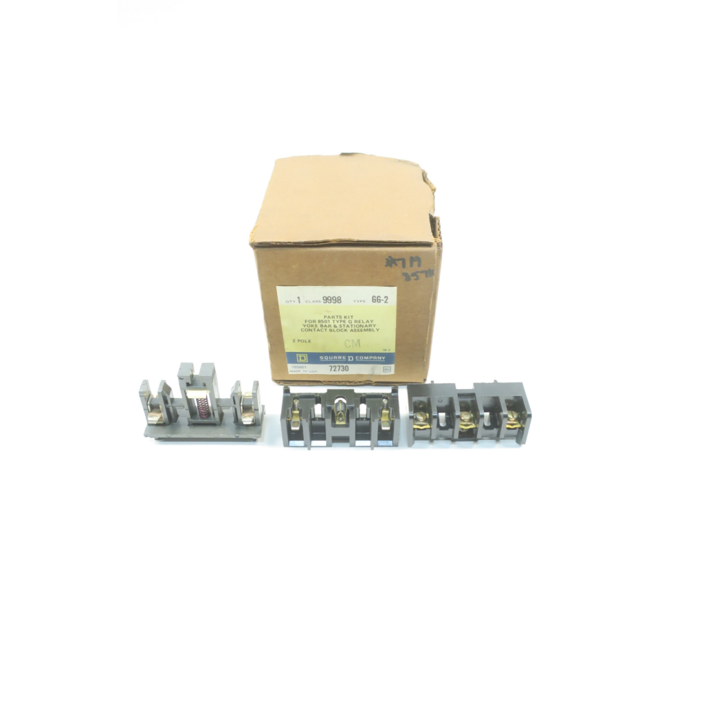Square D 9998-GG-2 Contact Block For 8501 Type G Relay