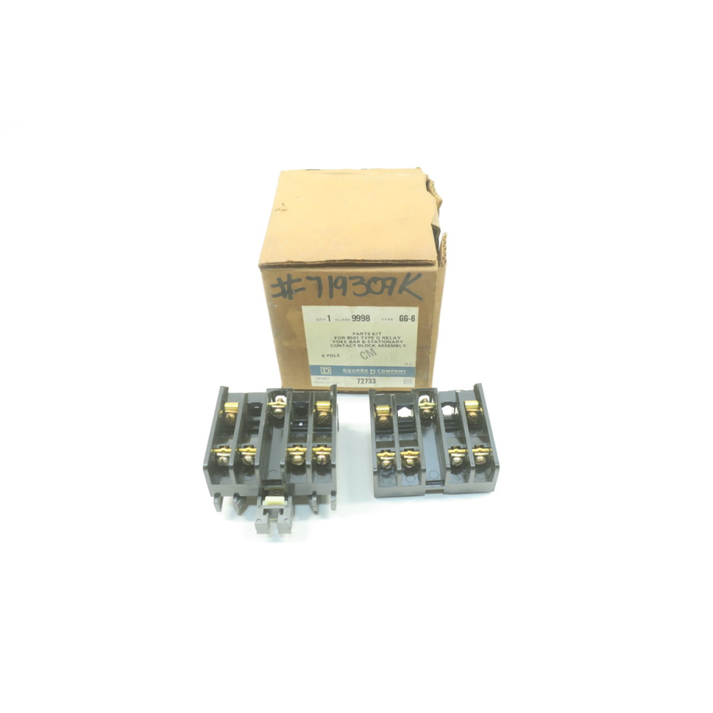 Square D 9998-GG-6 Contact Block Parts Kit 6p