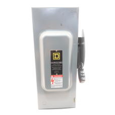 Square D H363 Fusible Disconnect Switch 3p 100a 600v-ac
