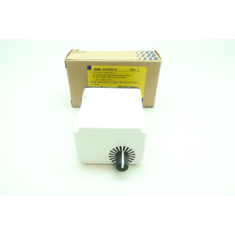 Square D 9050JCK22V14 Time Delay Relay 10a 0.3-30sec 240v-ac Ser C