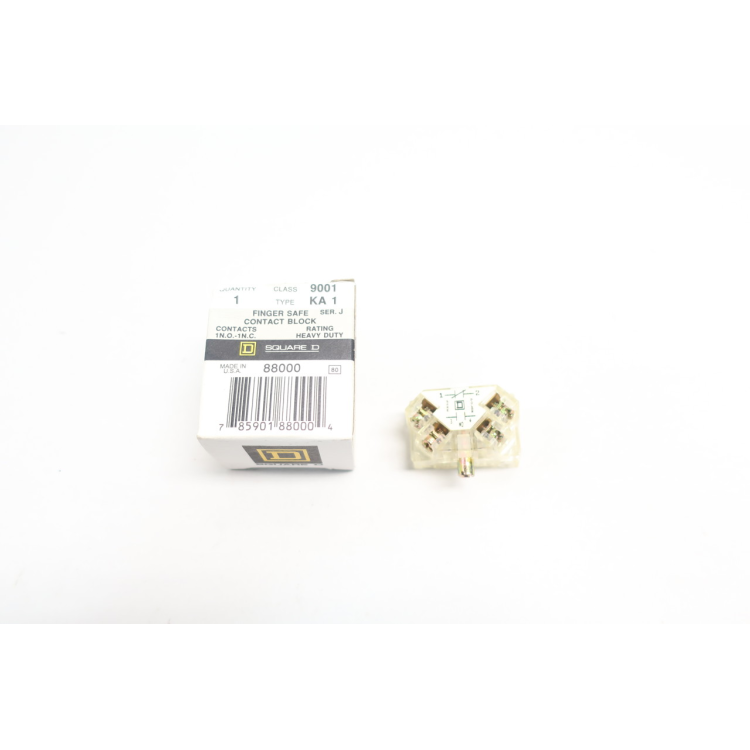 Square D 9001 KA1 Finger Safe Contact Block