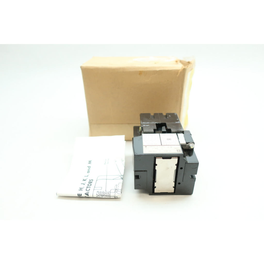 Square D 8910 K03 Contactor 120v-ac 30a Amp 30kw Ser C